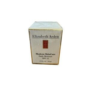 NOS Elizabeth Arden Daily Moisture Lotion SPF 15 1.7 oz (50 ML) New In Box